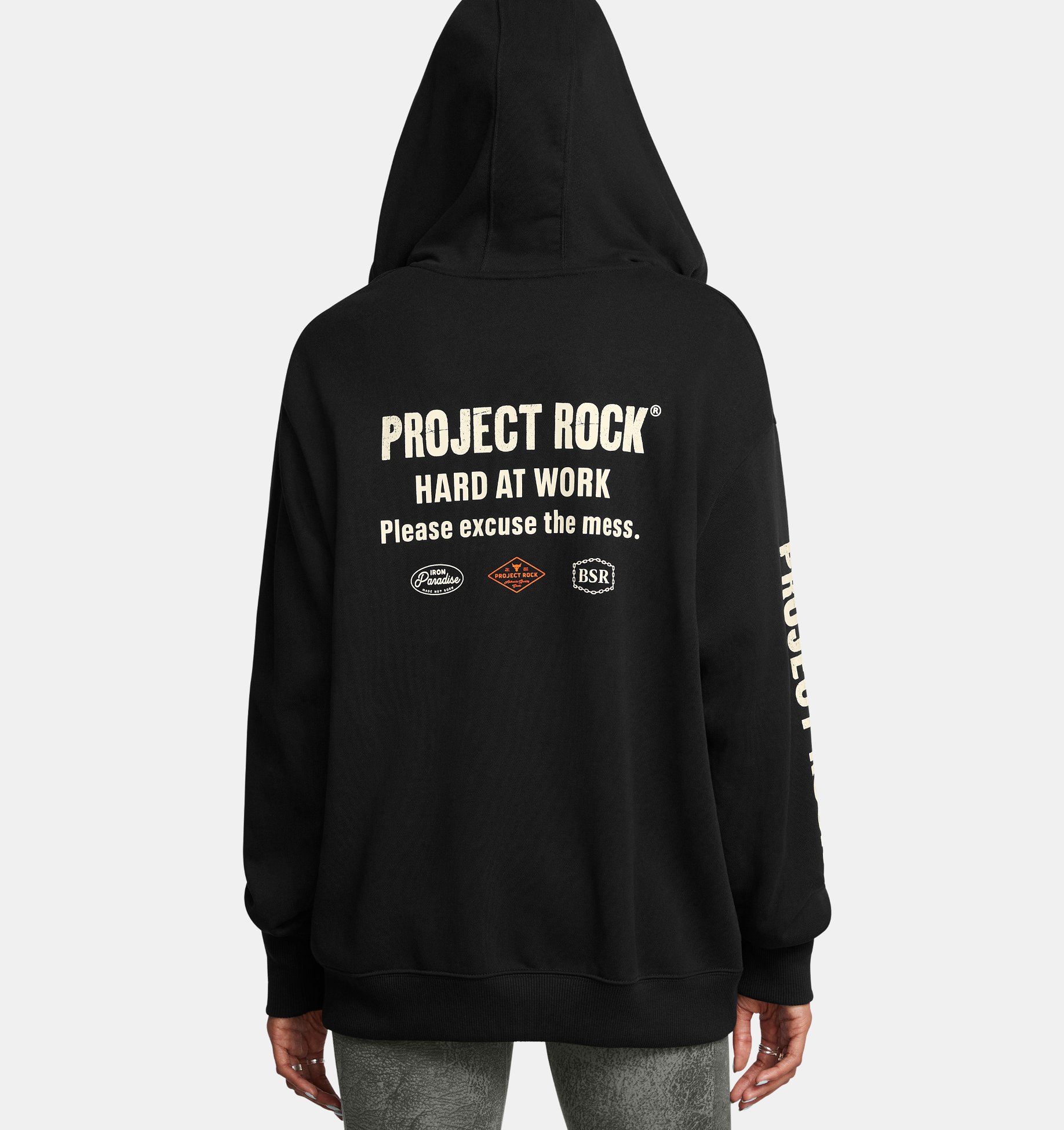 Project Rock Heavyweight Hard At Work Women's Full-Zip Project Rock Heavyweight Hard At Work Women's Full-Zip